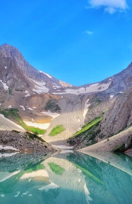 Треккинг к Нижнему озеру Сайрам-Су Треккинг к Нижнему озеру Сайрам-Су